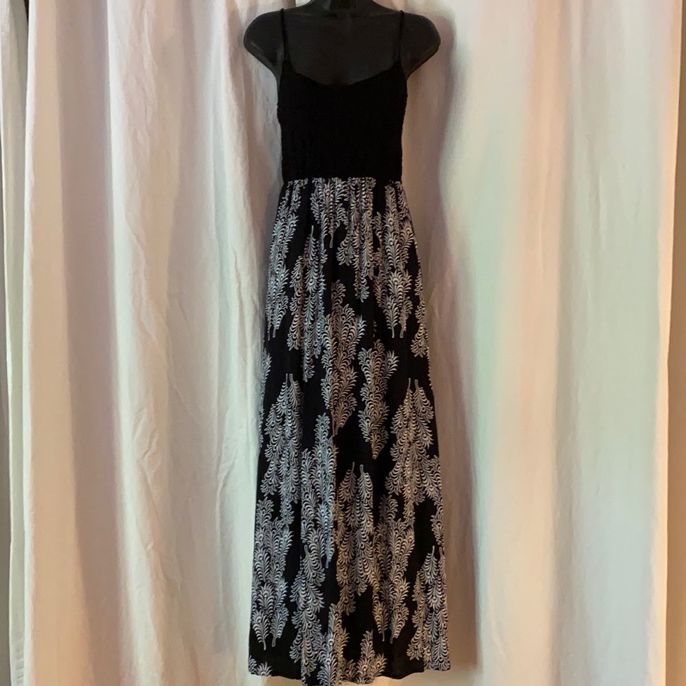 Black and White Maxi Dress Small